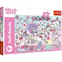 Trefl Puzzle 300 Preskúmajte svet Hello Kitty