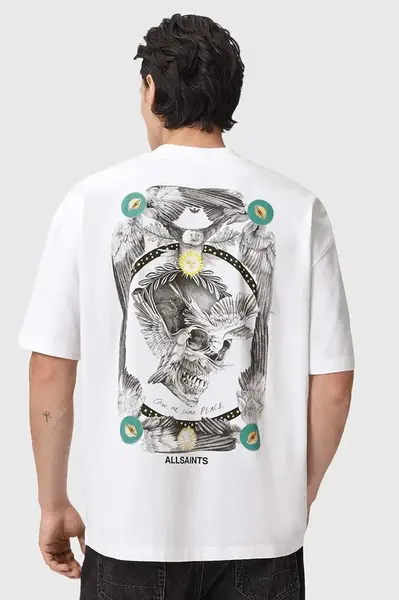 Bavlněné tričko AllSaints