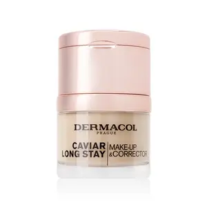 Dermacol Dlhotrvajúci make-up s výťažkami z kaviáru a zdokonaľovací korektor (Caviar Long Stay Make-Up & Corrector) 30 ml 2 Fair