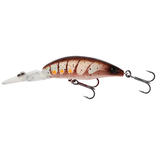 Savage gear wobler 3d shrimp twitch dr suspending brown shrimp 5,2 cm 6,4 g