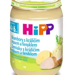Hipp BABY MENU Brambory s králičím masem a fenyklem 190 g
