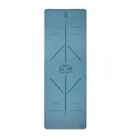 Sharp Shape Podložka na jógu PU SHANTI modrá