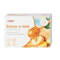 Dr. Max Zázvor a med pastilky 36 ks