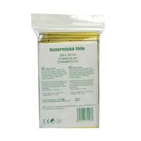 Fixaplast Izotermická folie 220 cm x 140 cm zlato/stříbro 1 ks