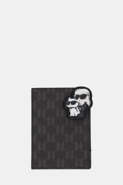 Puzdro na pas Karl Lagerfeld IKON MONOGRAM