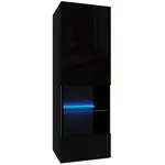 Závěsná skříňka Izumi 2 BL černá mat/lesk