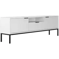 Tv stolek 175 Austin bílá/černá