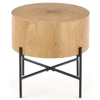 Konferenční stolek Brooklyn-S dub přírodní/černá