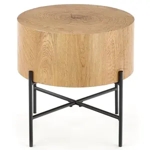 Konferenční stolek Brooklyn-S dub přírodní/černá