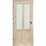 Interiérové dveře Finskie 2S 80L sukaté nelakované
