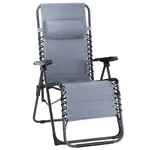 Zahradní židle Liro relax šedá