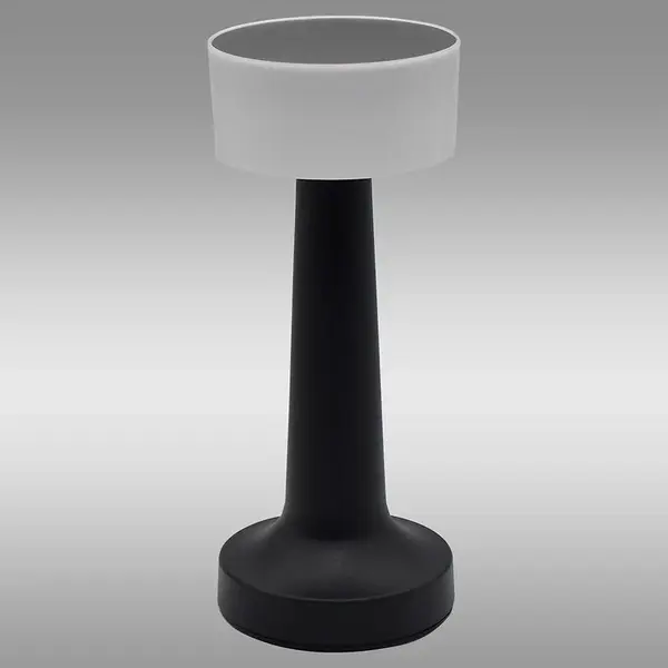 Stolní lampa Lira 49021 black USB LB1