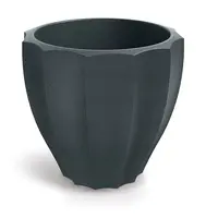 Ethick Květináč RONA ROUNDE 80 cm, grafit