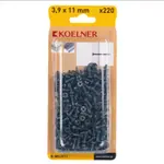 Šroub samovrtný 3,9x11mm (220ks)