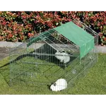Agrofortel Venkovní výběh velikost M - pro drůbež a králíky, 2000 x 960 x 1020 mm s plachtou