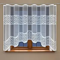 Žakárová záclona 222360/300x160 bílá