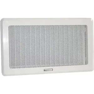 Krbová mřížka KRLZ4-ML-B bílá 195x335