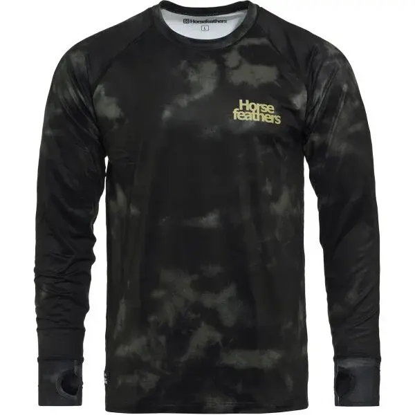 Horsefeathers RILEY Pánské termo triko, tmavě zelená, velikost