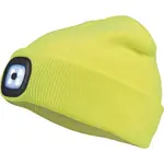 CERVA DEEL LED Čepice s LED světlem, žlutá, velikost UNI