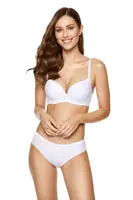 Biela podprsenka s kosticami