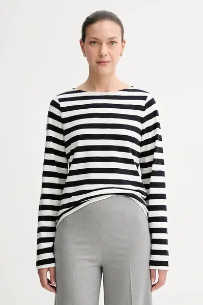 Bavlnené tričko s dlhým rukávom Marc O'Polo