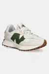 Kožené tenisky New Balance 327 béžová farba, U327WKN