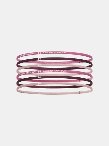 Dívčí gumičky Under Armour G Mini Elastic 6PK-RED - Holky