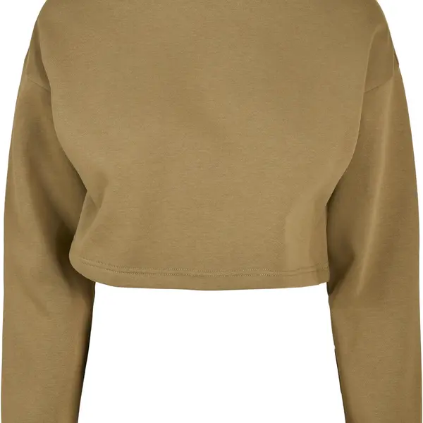 Women's Cropped Oversized Pot High Neck Tiniolive
