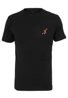Men's T-shirt Small Basketball Player black