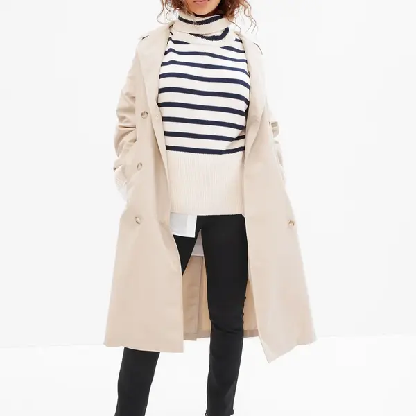 Čierne dámske straight fit džínsy GAP