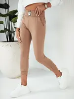 Dámske teplákové nohavice LOREN Farba camelová DSTREET