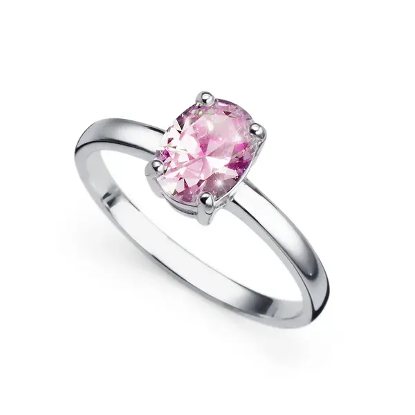 Oliver Weber Půvabný stříbrný prsten Smooth 63264 54 mm