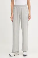 Tepláky Emporio Armani Underwear dámské, šedá barva, s aplikací, EW002053 AF15356