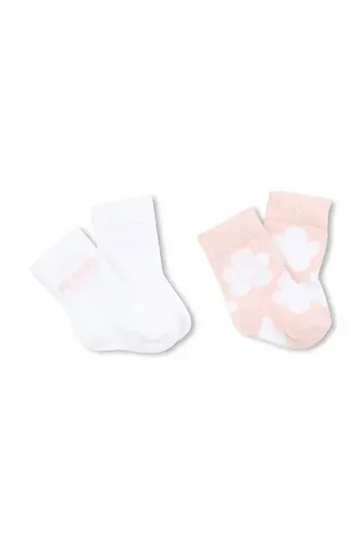 Dětské ponožky Kenzo Kids 2-pack růžová barva, K61209