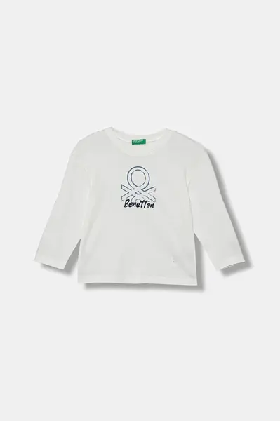 Detské tričko s dlhým rukávom United Colors of Benetton