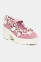 Lodičky Koi Footwear Tira Pink Mary Janes ‘Fairy Powder Edition’