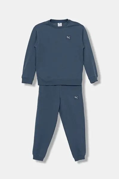 Detská tepláková súprava Puma ESS ELEVATED Relaxed Crew Sweat Suit FL B