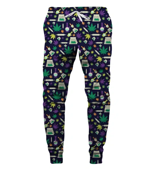 Aloha From Deer Unisex's Puff Puff Pass Sweatpants SWPN-PC AFD717
