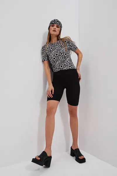 Marisse Women's Shorts L-Sh-4007 Black