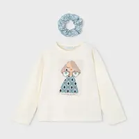 Bavlnené tričko s dlhým rukávom Mayoral