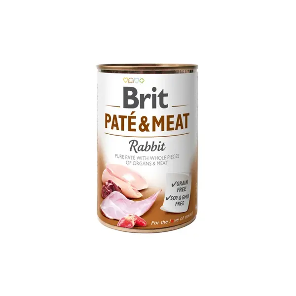 Brit Care Paté & Meat Rabbit 400 g