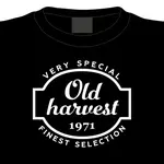 Narodeninové tričko Old Harvest 1971, XL