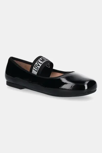 Love Moschino  Kožené balerínky