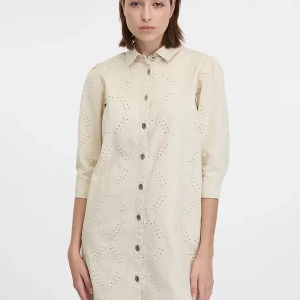 Košeľové šaty pre ženy ORSAY - béžová