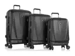 Heys Vantage Smart Luggage S,M,L Black – sada 3 kufrů