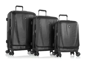Heys Vantage Smart Luggage S,M,L Black – sada 3 kufrů