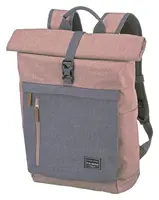 Roll-top batoh Travelite Basics Roll-up Backpack Rose