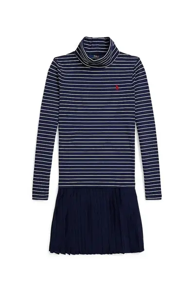 Dětské šaty s bavlnou Polo Ralph Lauren