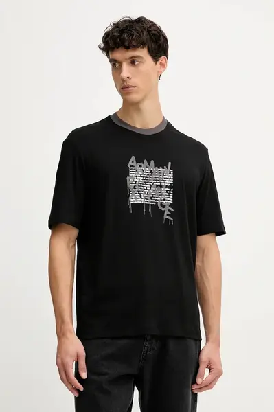 Bavlněné tričko Armani Exchange