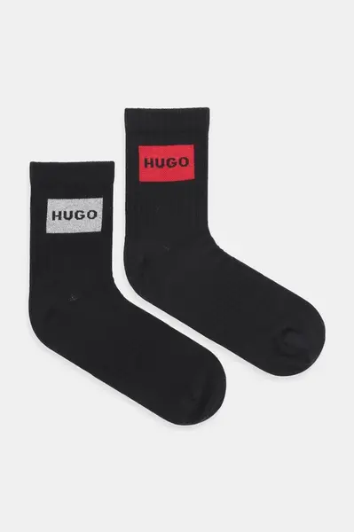 Ponožky HUGO 2P QS GIFT LUREX CC 2-pack